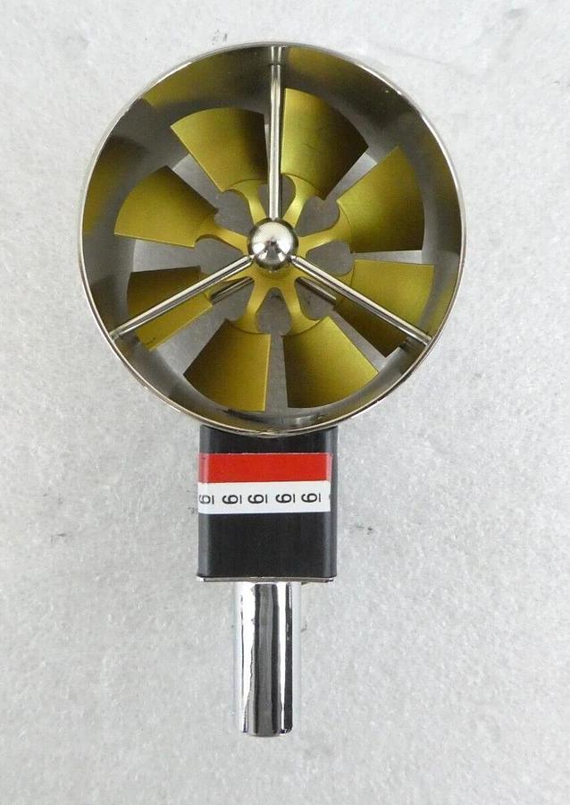Used Pacer Industries DA40 Digital Rotating Vane Anemometer Set Working Surplus