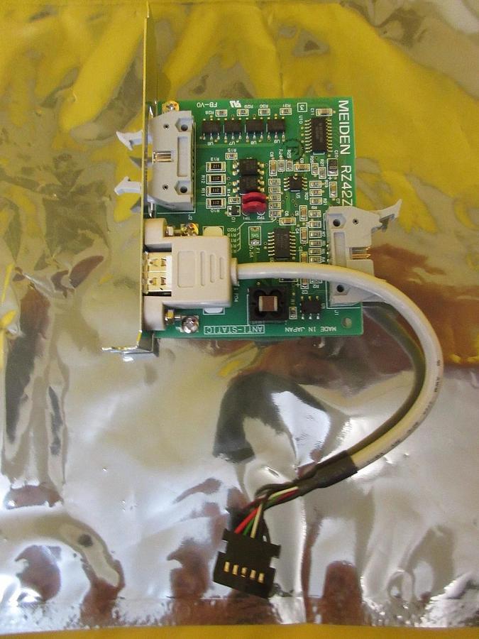 Used Meiden RZ42Z USB Digital I/O PCB Card MU24A31092 SU22A31819 Used Working
