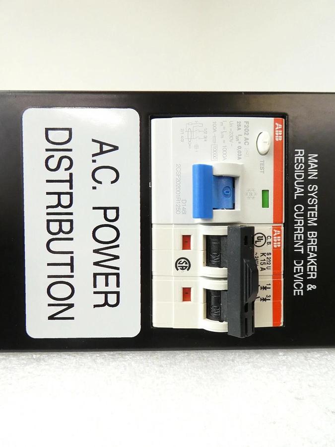 Used Rudolph F30 System Breaker & Current Device DC Power Distribution Module Working