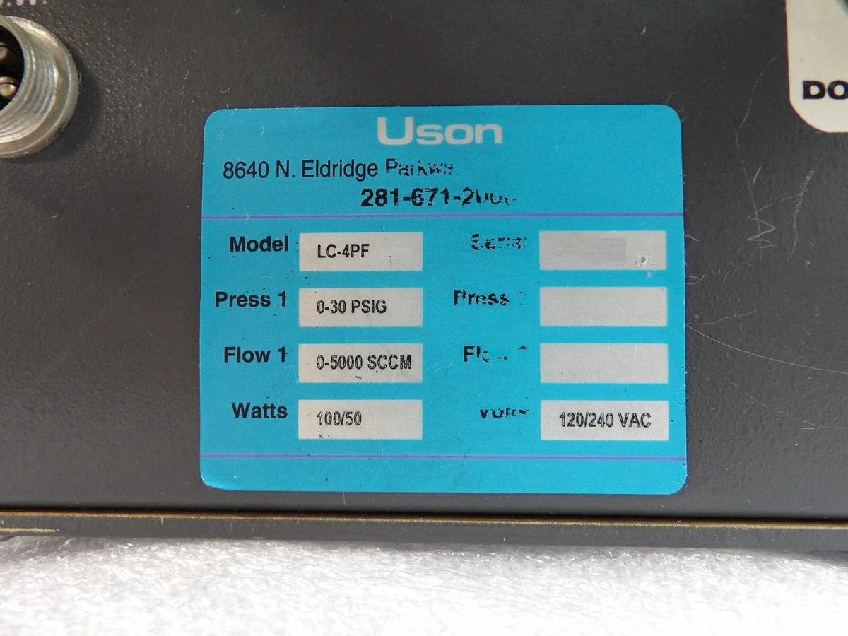 Used Uson LC-4PF 4-Port Multi-Air Leak Tester Sprint-LC Untested Surplus