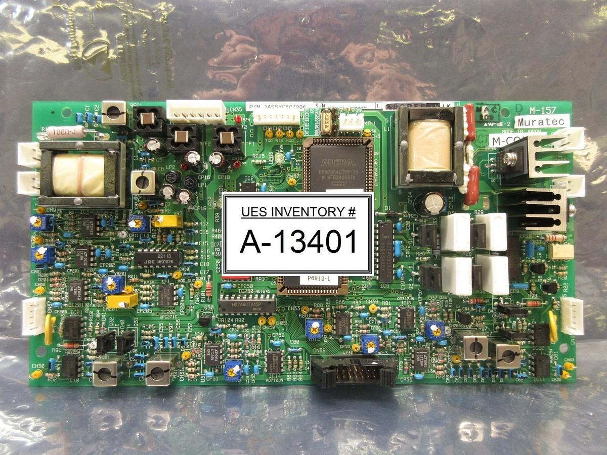 Used Muratec 3ASSYC807906 Processor Board PCB M-COM2B M-157 Used Working