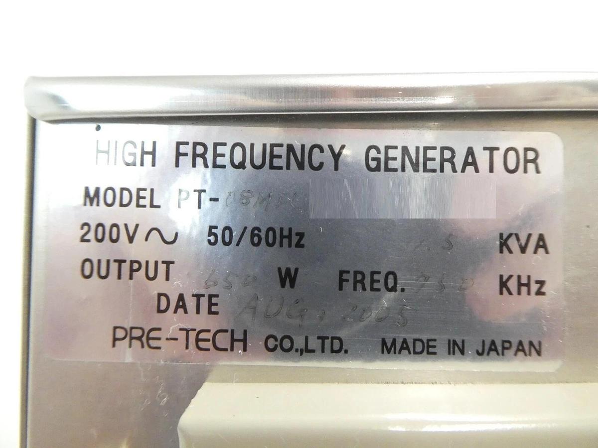 Used Pre-Tech PT-08MFC Finesonic High Frequency Generator Spare Surplus