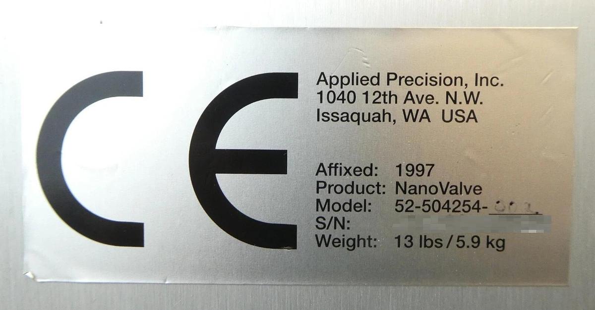 Used Applied Precision 52-504254-002 NanoValve Controller Working Surplus