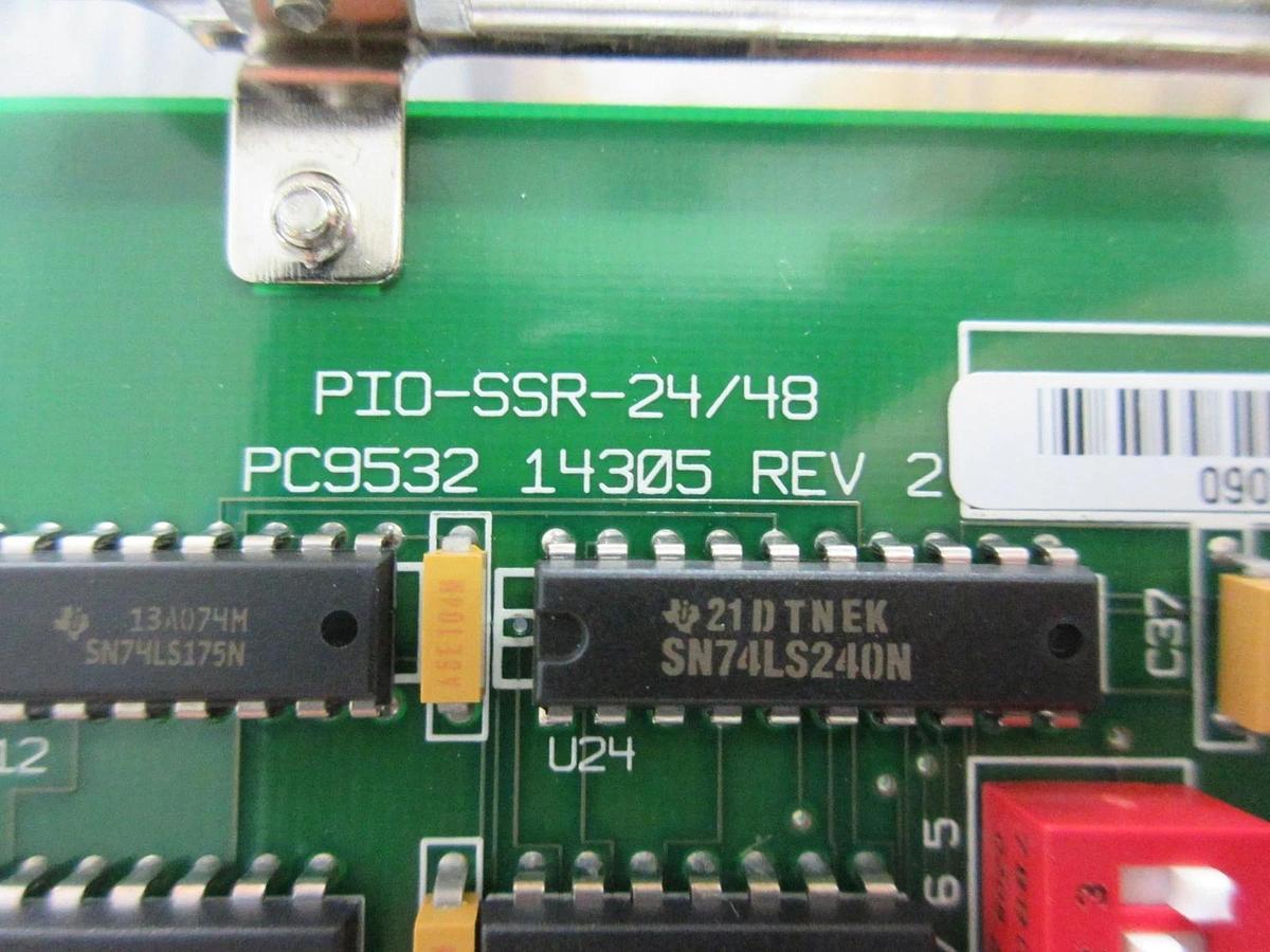 Used Keithley PIO-SSR-48 Soild State Relay PCB Card PC9532 14305 PIO-SSR-24/48 Used