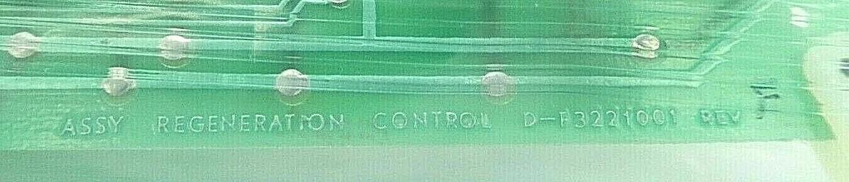 Refurbished Varian VSEA D-F3221001 Regeneration Control PCB Card Rev. F OEM Refurbished