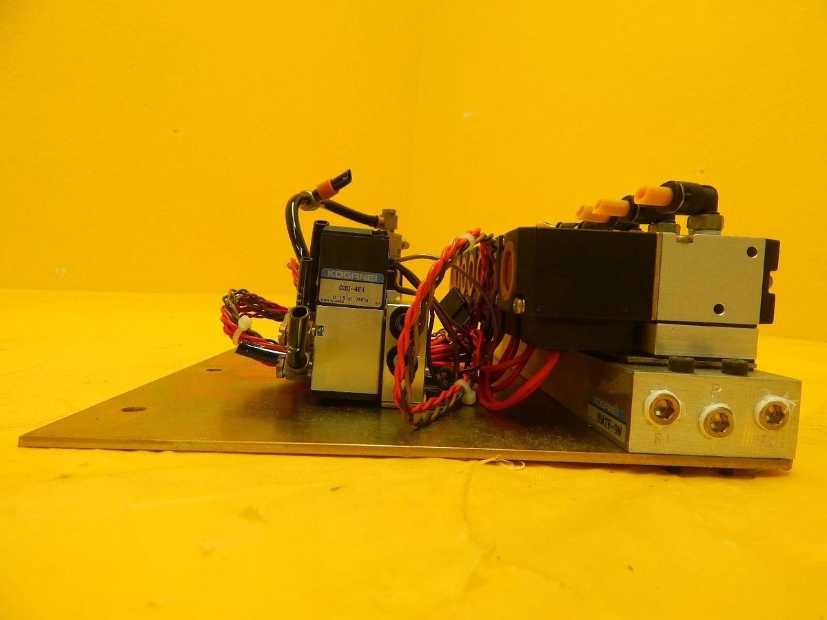 Used Nikon Pneumatic Manifold Koganei HM7F-9W V100E1 OPTISTATION 3 Used Working