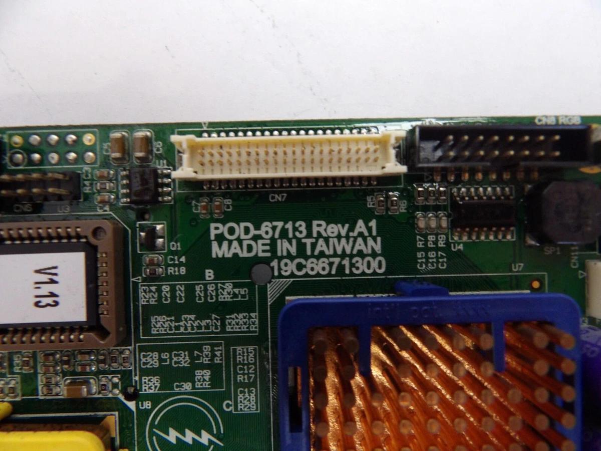Used Yaskawa POD-6713 SBC Single Board Computer PCB Card ERCR-NS01-A002 Working