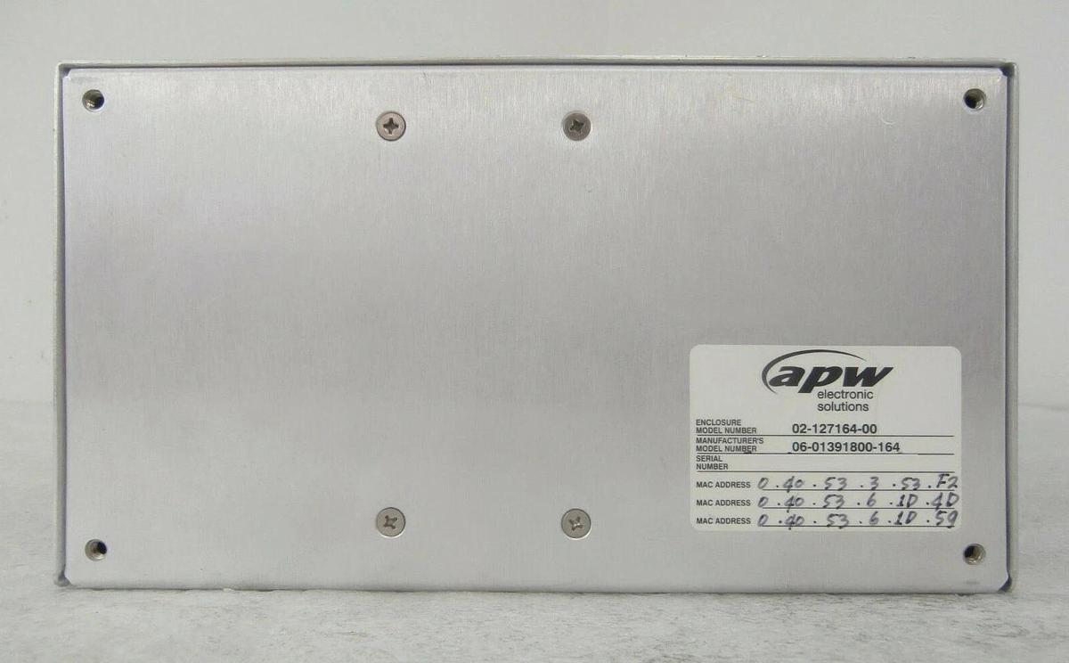 Used APW 06-01391800-164 MC2 Controller Module Novellus 15-127164-00 Working Surplus