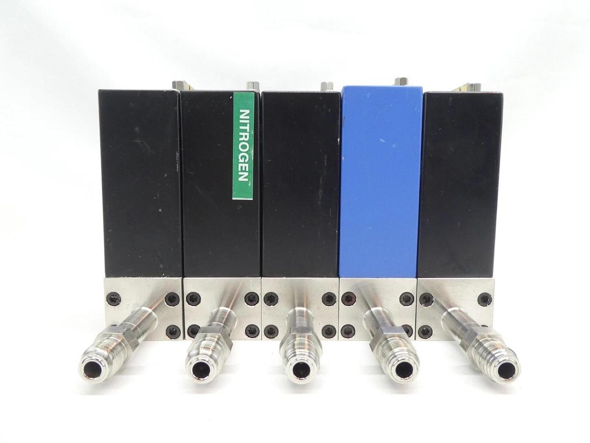 Used Mykrolis FC-2960MEP5 Mass Flow Controller MFC 5 SLPM N2 Tylan Millipore Lot of 5