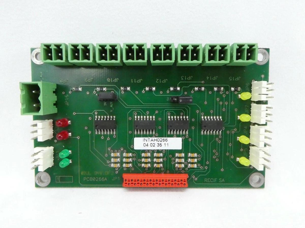 Used RECIF Technologies INTAH0266 Board PCB PCB0266A Working Surplus