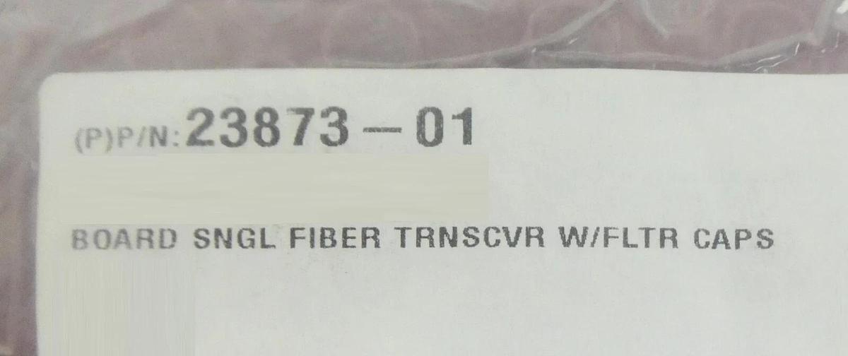 Semitool 23873-01 Single Fiber Transceiver PCB w/Filter Caps LT502 AMAT New