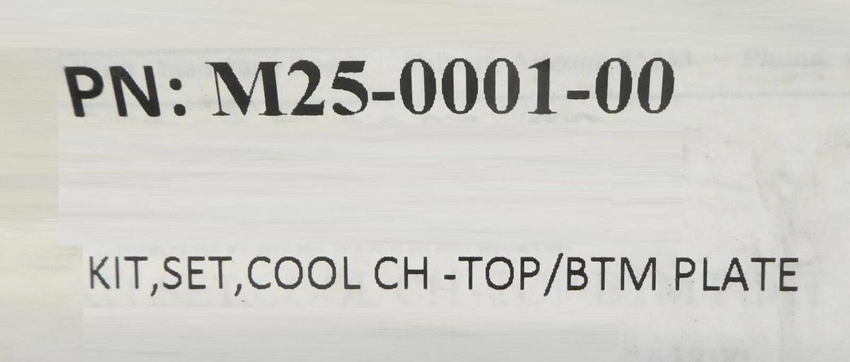 Mattson Technology M25-00001-00 Top and Bottom Chamber Cool Set New Surplus