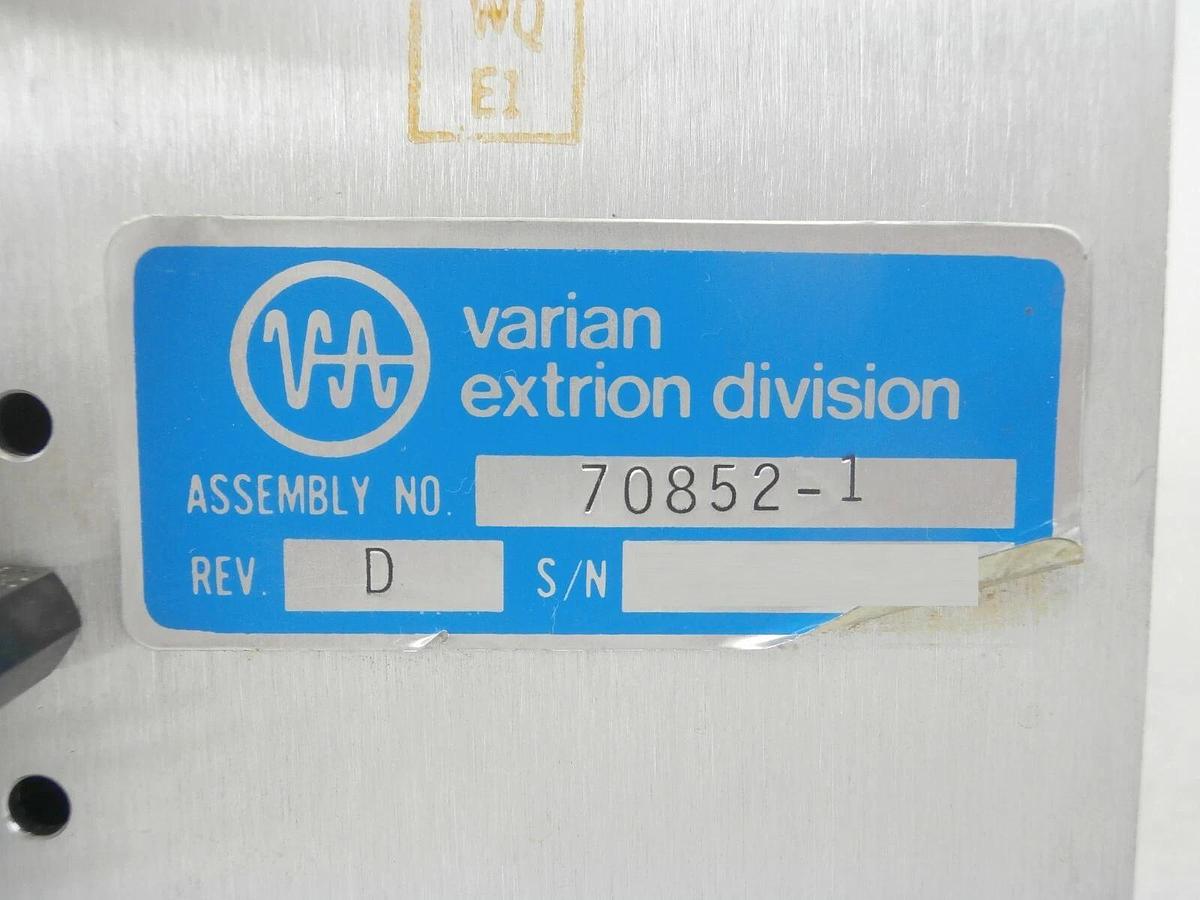 Used Varian Semiconductor VSEA 70852-1 Beamline Vacuum System H0389001 Working Spare