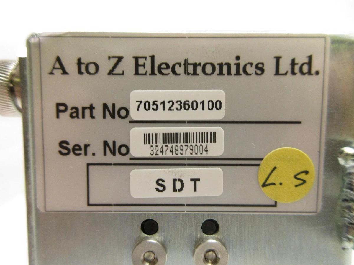 Used A to Z Electronics 70512360100 SDT Module Nitto Denko MA3000-II Working Surplus
