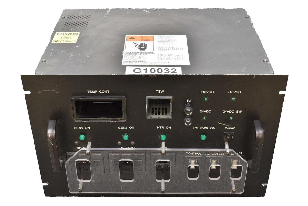 Used Mattson Technology 263-23206-00 AC Distribution Box F47 Working Surplus