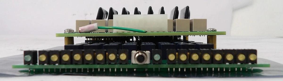 Used AMAT Applied Materials 0100-02745 Gas Heater Control Assembly PCB Working