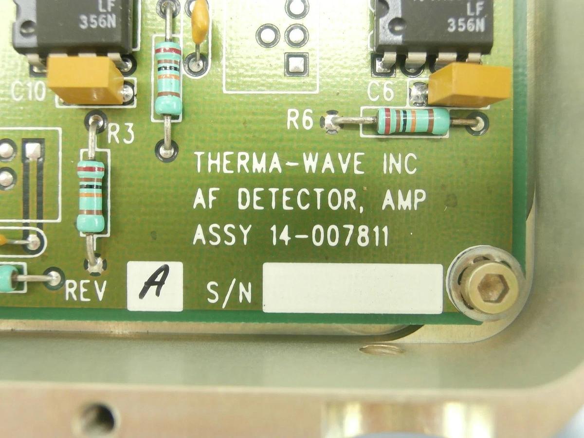 Used Therma-Wave 14-007811 A/F Detector Amplifier PCB Module 18-007564 Used Working