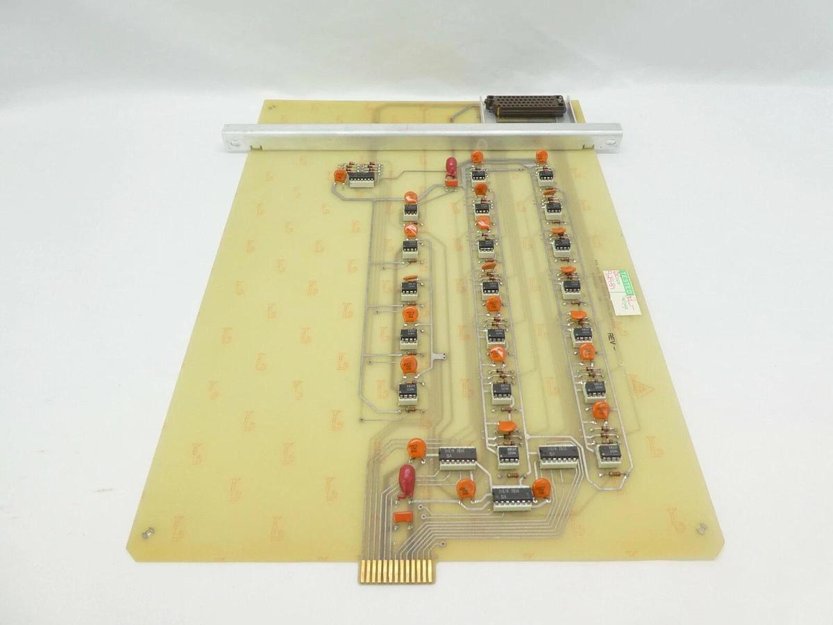 Used Varian Semiconductor VSEA E-F8340001 Data Logger Optical Isolation PCB Working