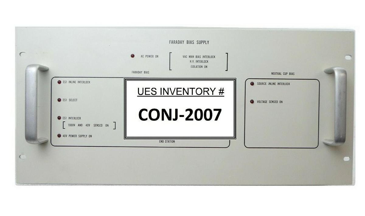 Used Varian Semiconductor Equipment VSEA 105695001 Faraday Bias Supply Working Spare