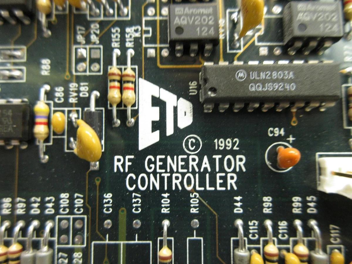 Used ETO Ehrhorn Technological Operations ABX-X228 RF Generator Controller PCB Rev 11