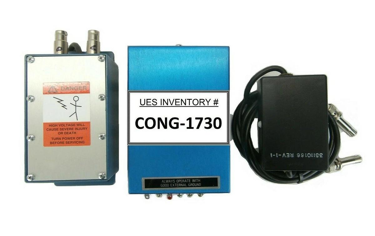 Used Gamma High Voltage Research RC10-15P HV Power Supply Set 35110166 Working Spare