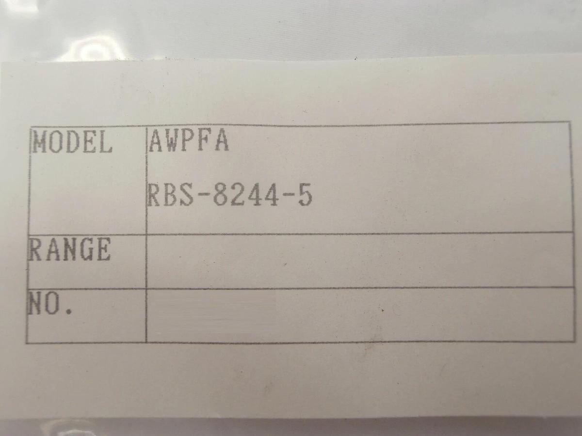 RKC Instruments 6-39-04458 Resistance Thermometer AWPFA RBS-8244-5 Lot of 2 New