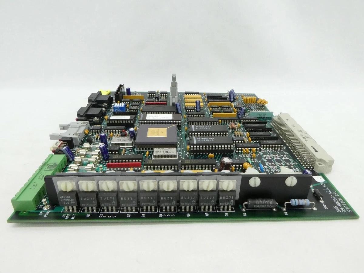 Used SVG Silicon Valley Group 99-80266-01 Coater Station CPU PCB 74017E3-27 Spare