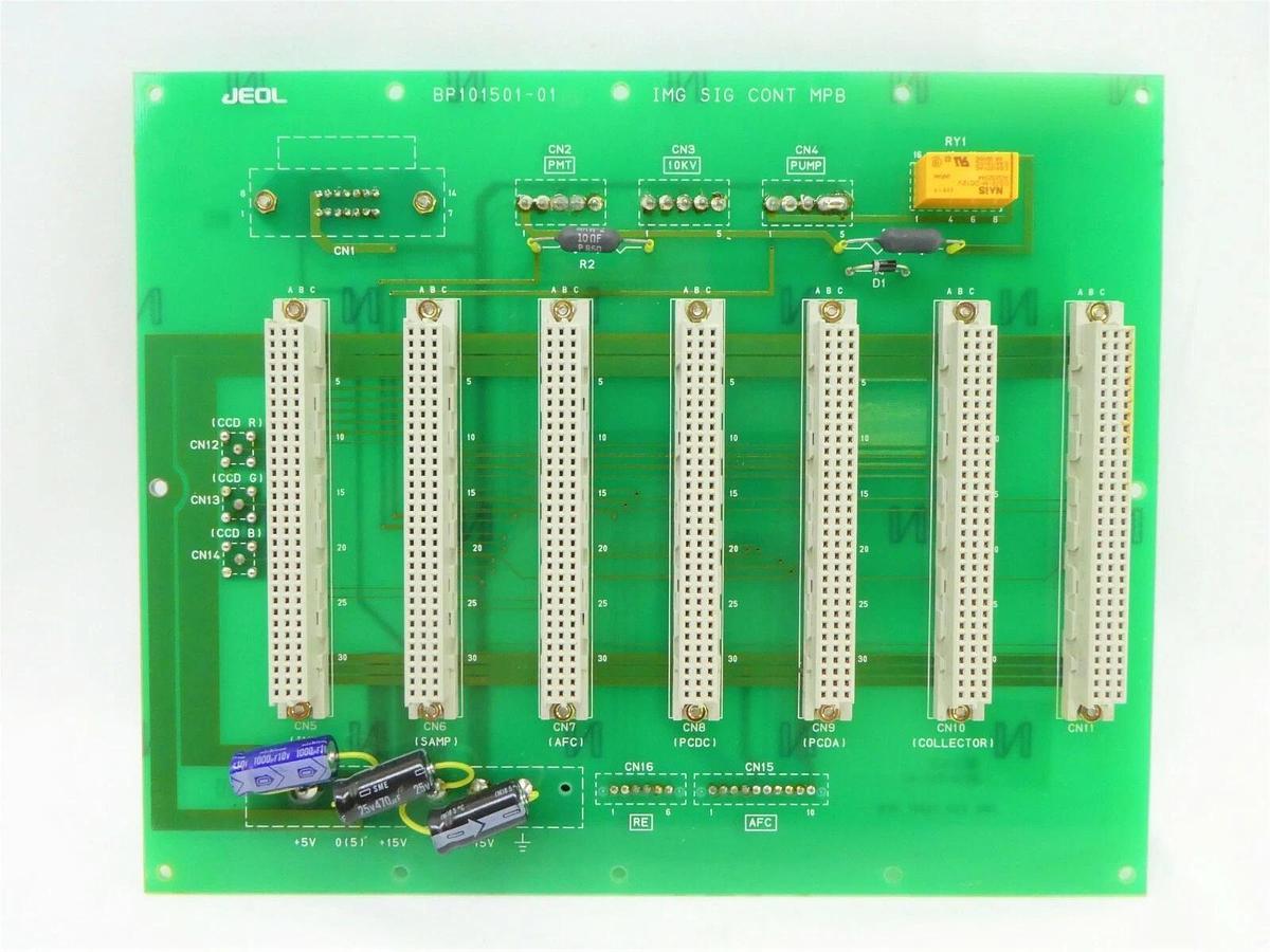 Used JEOL BP101501-01 Image Signal Board PCB IMG SIG CONT MPB JWS-2000 SEM Working