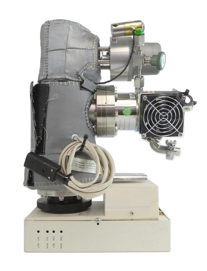 Used Varian Turbo-V 70LP Turbo Pump w/RGA Manifold UHV Vacuum Working