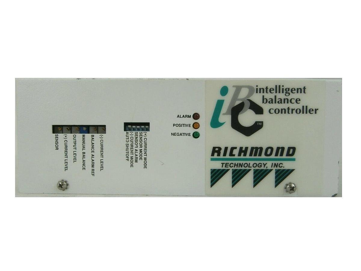 Used Richmond Technology 4007440 IBC Intelligent Balance Controller IBC20-1 Working