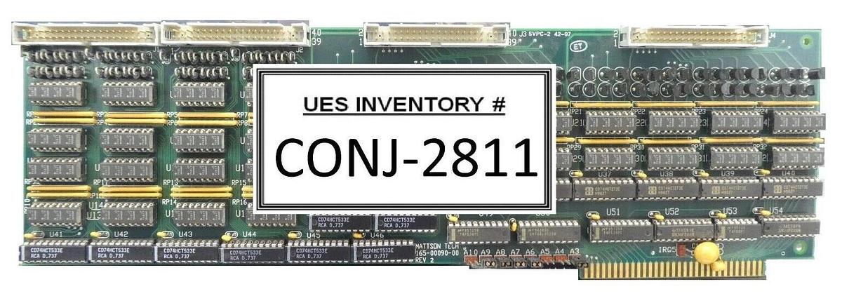 Used Mattson Technology 165-00090-00 Digital I/O PCB Card Working Surplus