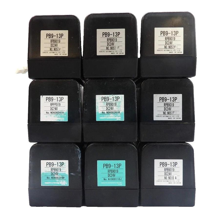 Used Hokuyo Automatic PB9-13P Scanning Range Finder Reseller Lot of 9 Working