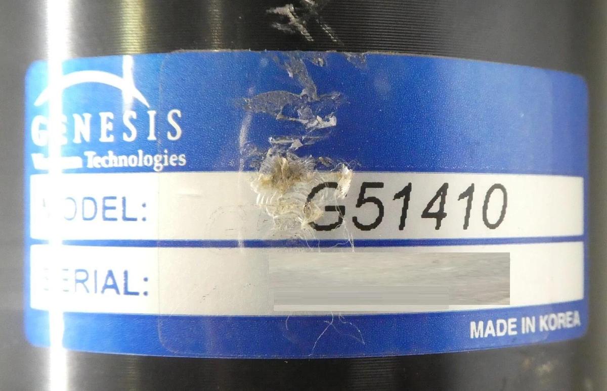 Used Genesis Vacuum Technology G51410 UHV Gate Valve Untested Spare Surplus