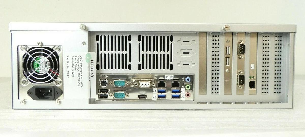 Used CAPRES A/S Copenhagen Applied Research 700901 3U Client Computer M300 Working