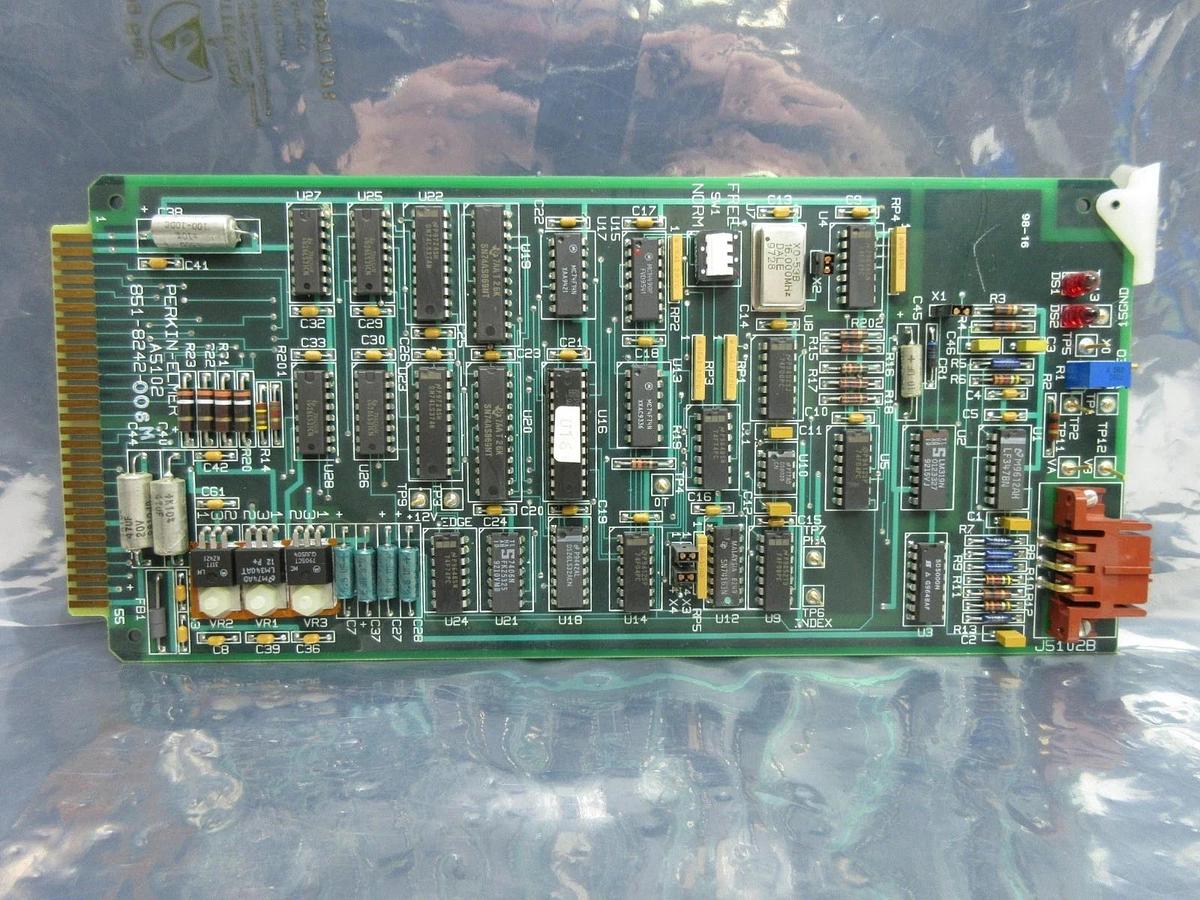 Used Perkin-Elmer 851-8242-006 Processor PCB Card Rev. M SVG ASML 90S Used Working