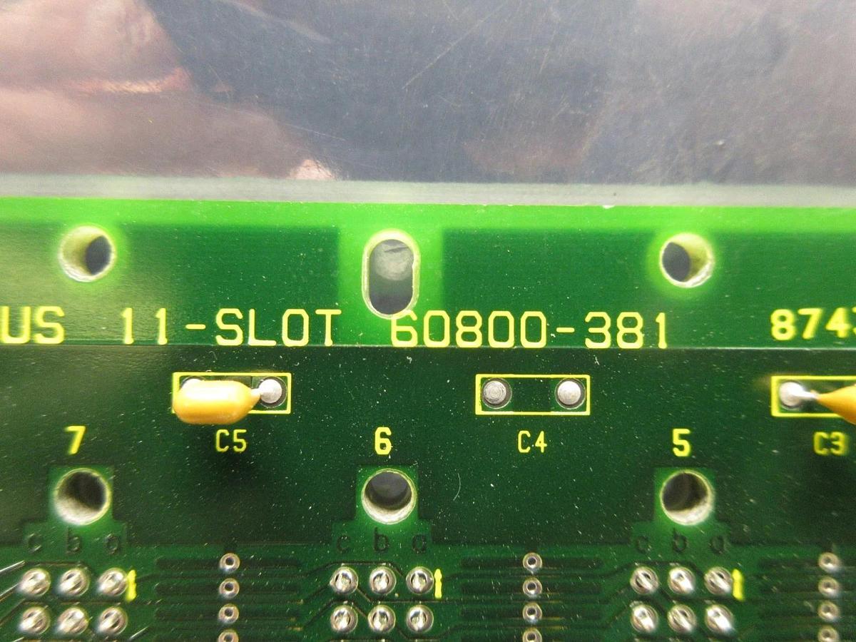 Used Schroff 60800-381 VME Systembus 11-Slot Backplane Board PCB Used Working
