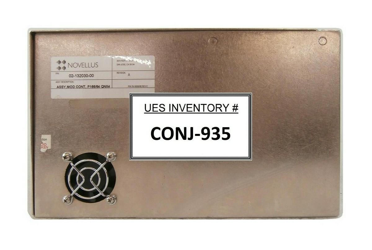 Used Novellus 02-132030-00 Module Controller P166/64 QNX4 Rev. A 61-0684-10 Working