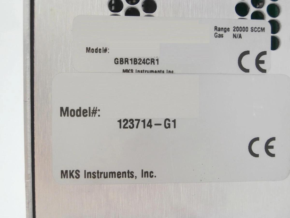 Used MKS Instruments 123714-G1 GBROR InSitu Flow Verifier GBR1B24CR1 Working Surplus