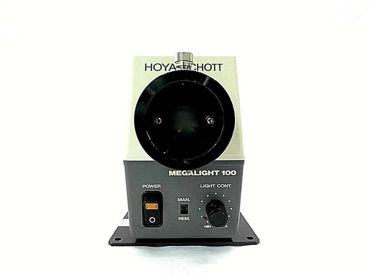 Used Hoya-Schott MegaLight 100-WS Fiber Optic Illuminator Panasonic LSC BP225-MJ