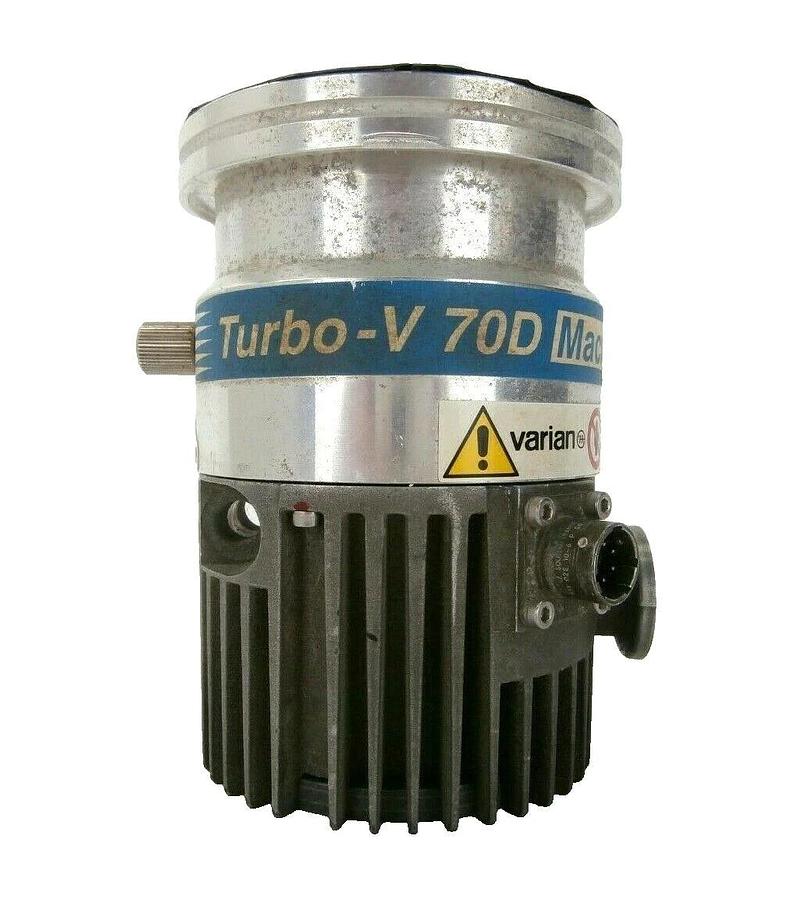 Used Turbo-V 70D MacroTorr Varian 969-9361S008 Turbomolecular Pump Turbo VSEA Tested