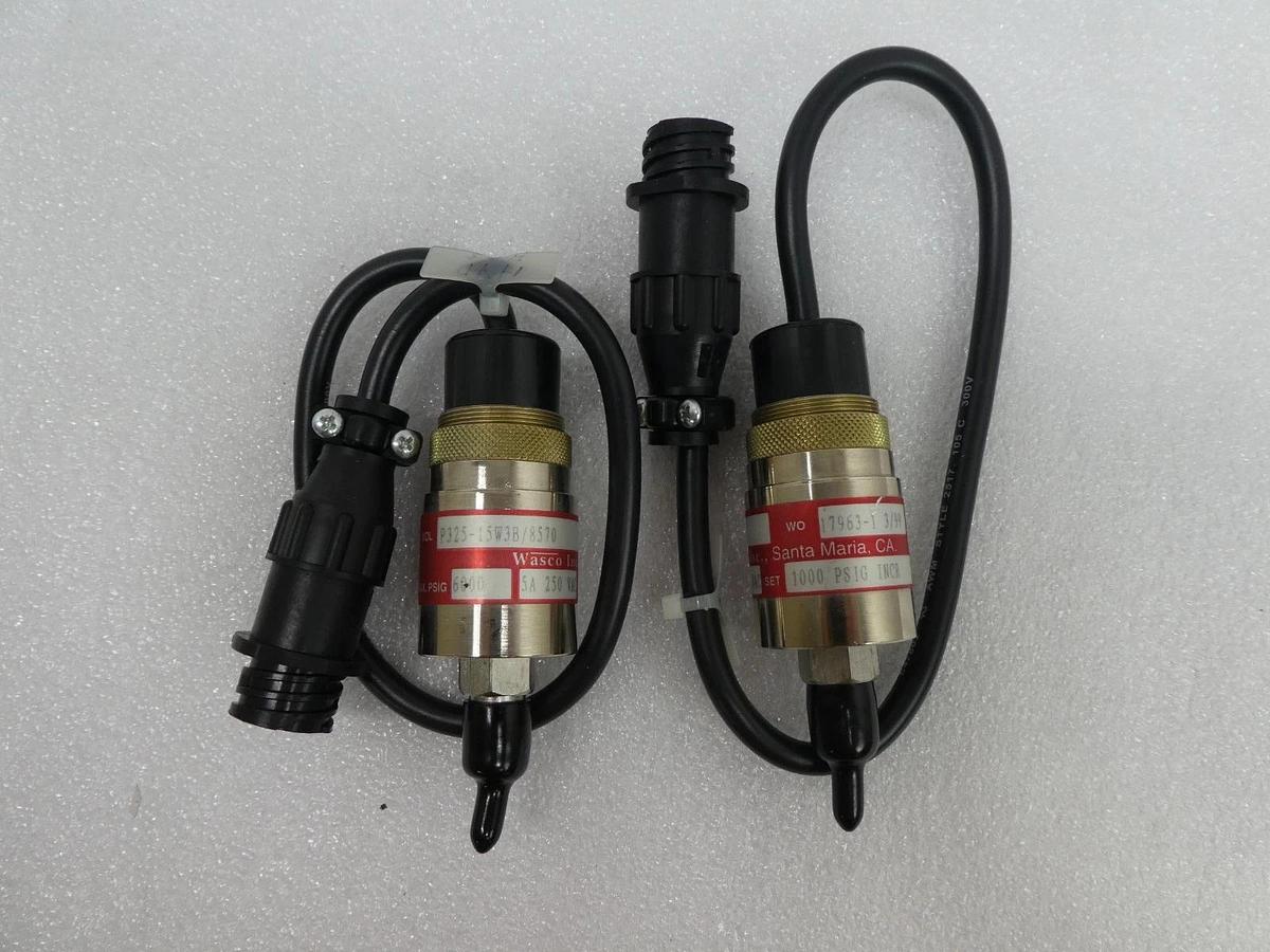 Used Wasco P325-15W3B/8570 Vacuum Pressure Switch 17963-1 3/99 Reseller Lot of 2