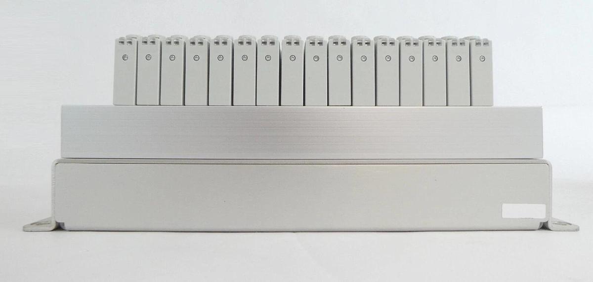 Used Festo VTUG-16K-EC-INT-CS 16-Port Pneumatic Manifold Reseller Lot of 2 Working