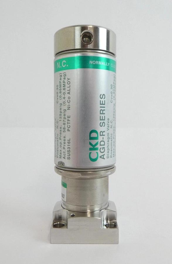 Used CKD MAGD-11R-AT2 Pneumatic Diaphragm Valve AGD-R Series Lot of 15 Working Spare