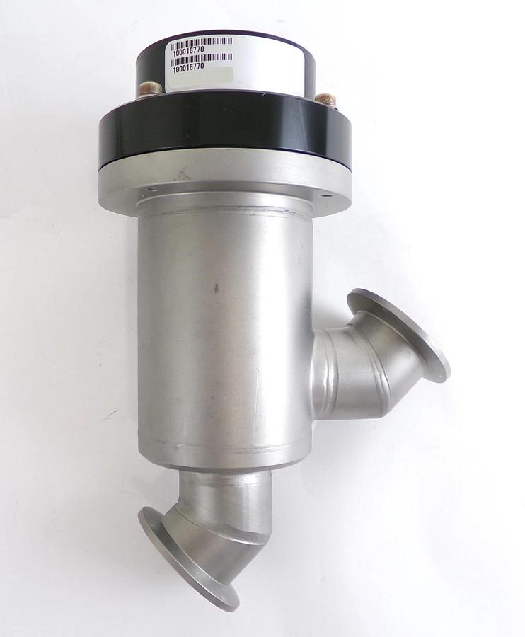 Used MKS Instruments 100016770 UHV Angle Valve Reseller Lot of 2 Working Surplus