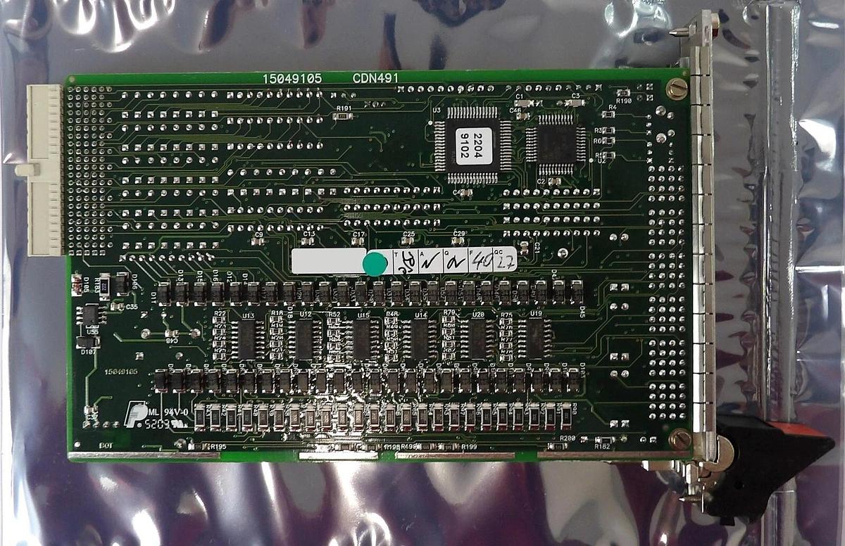 Used DIP 15049105 DeviceNet I/O PCB Card CDN491 AMAT 0190-02506 Working Surplus