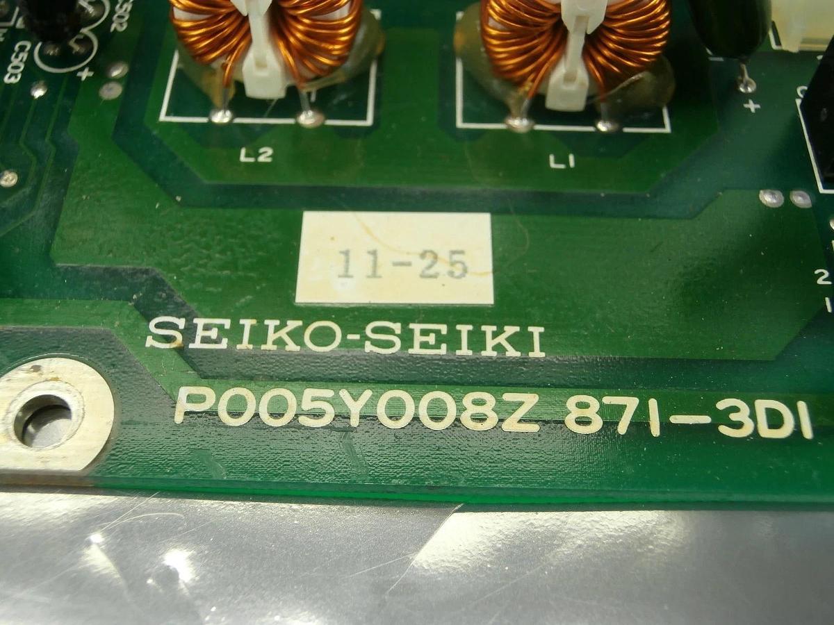 Used Seiko Seiki P005Y008Z871-3D1 Capacitor Board PCB SCU-H1000C Used Working