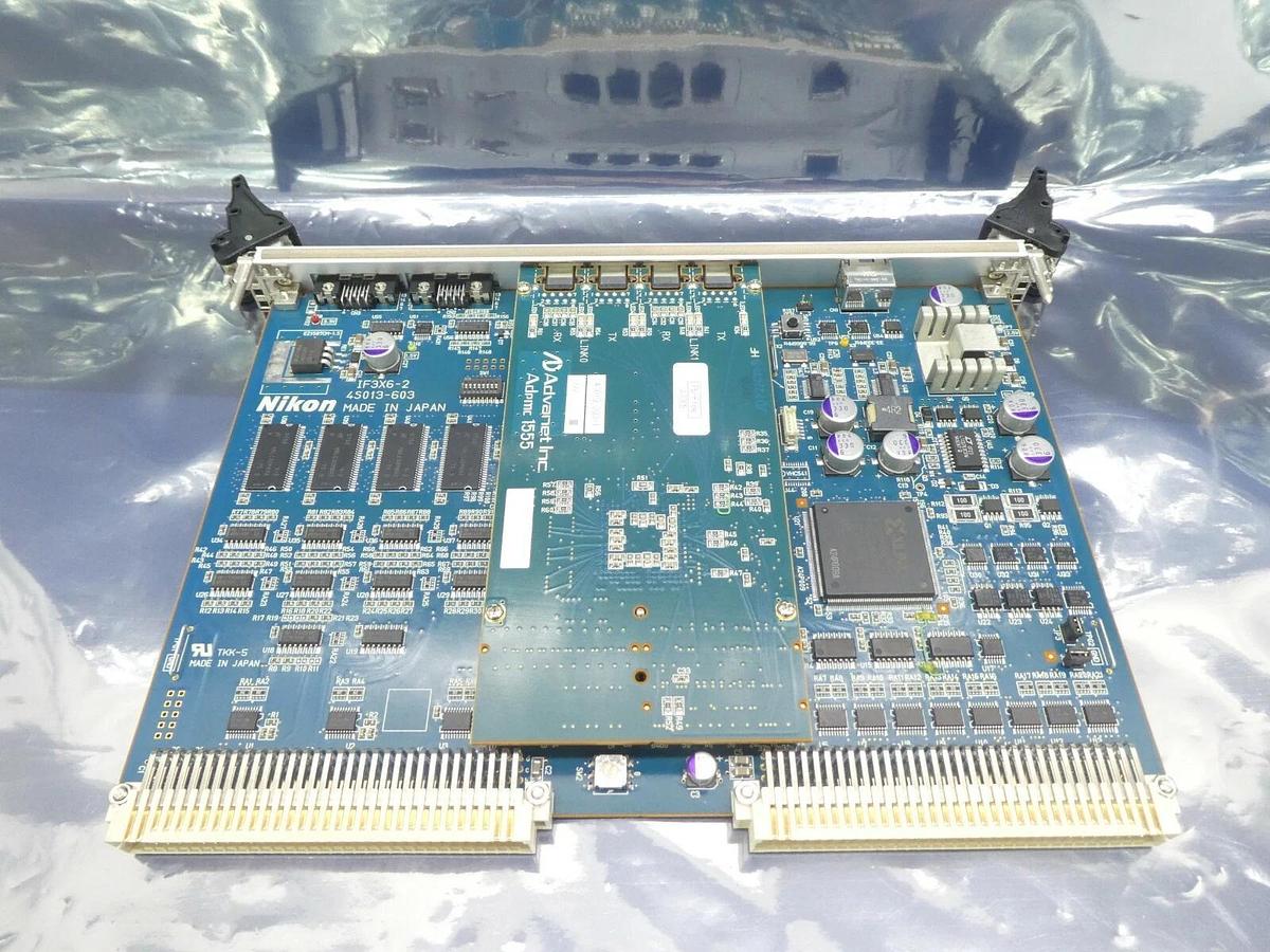 Used Nikon Precision 4S013-603 PCB Card IF3X6-2 4S019-393-1 NSR FX-601F Working