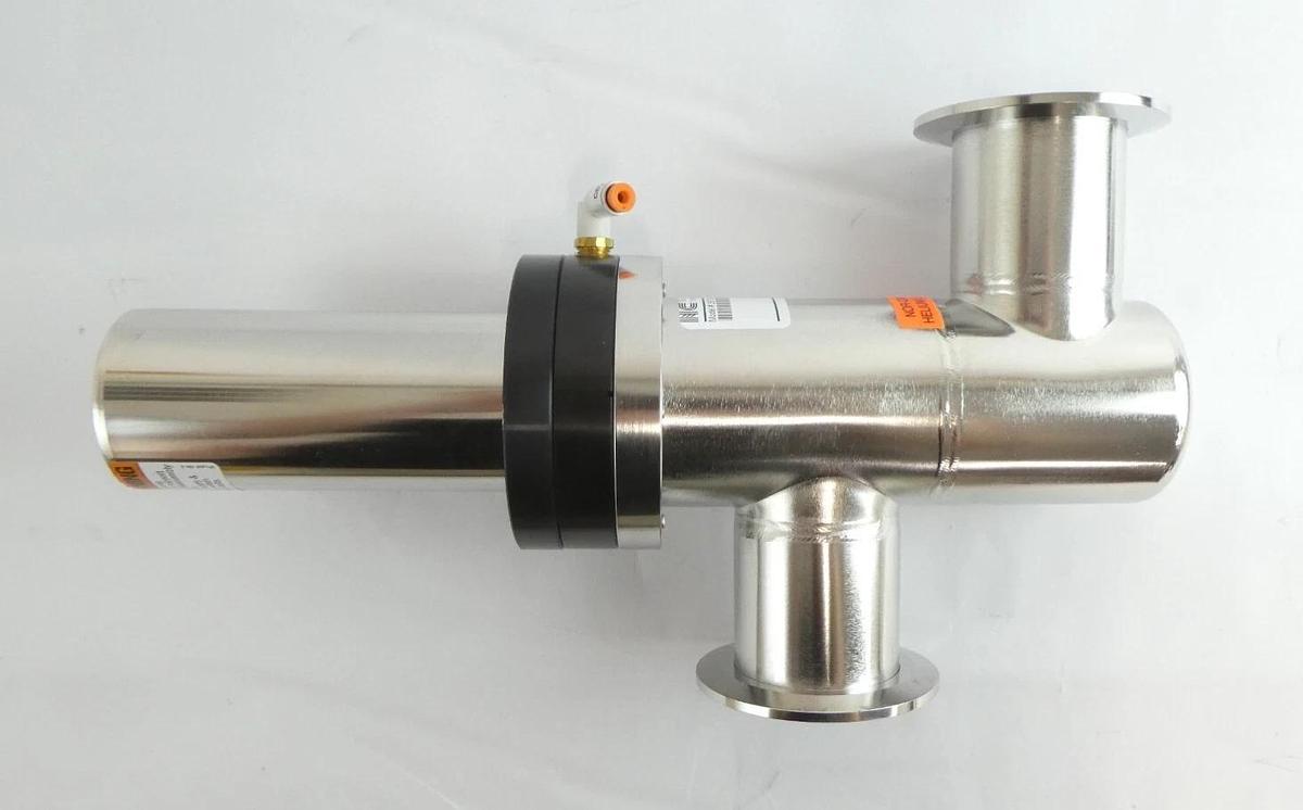 Used Nor-Cal Products 3870-01331 Pneumatic Angle Valve 300mm AMAT Producer Working