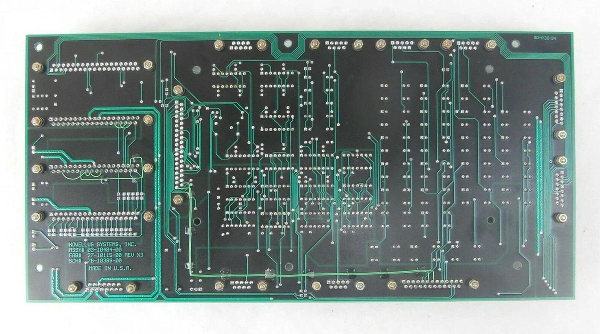 Used Novellus Systems 03-10484-00 Interface Board PCB 27-10115-00 Working Surplus