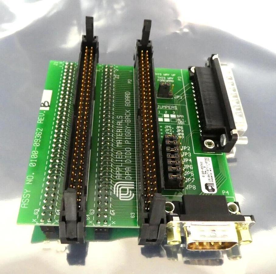 AMAT Applied Materials 0100-09362 DPA DIDO Piggy-Back Board PCB New Surplus